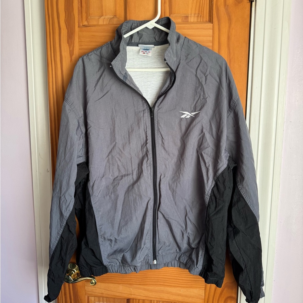 Vintage Reebok zip up Windbreaker